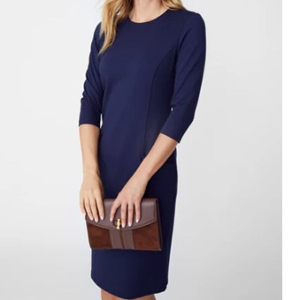 J. McLaughlin Catalyst Dress Navy Size XS